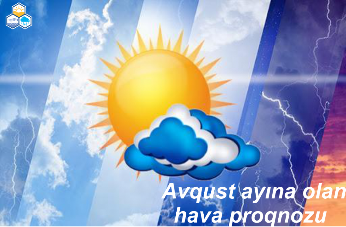 Avqust ayına olan hava proqnozu