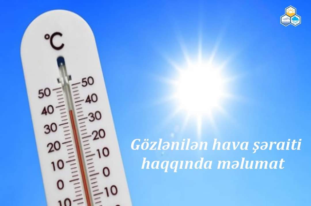 Gözlənilən hava şəraiti haqqında məlumat