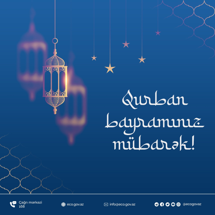 Qurban bayramınız mübarək!