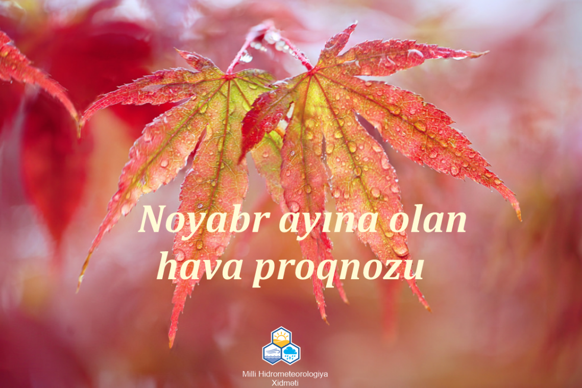 Noyabr ayına olan hava proqnozu