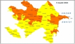 Küləkli hava şəraiti ilə bağlı sarı və narıncı xəbərdarlıq verilib