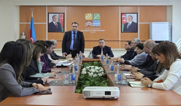 Milli Hidrometeorologiya Xidmətində Yeni Azərbaycan Partiyasının (YAP) Nərimanov rayon təşkilatının hesabat iclası keçirilib