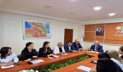 Tələbələr üçün Milli Hidrometeorologiya Xidmətində “Konstitusiya və Suverenlik ili”nə həsr olunmuş seminar keçirilib