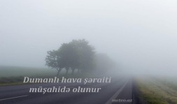 Noyabrın 12-si saat 8:00-a olan faktiki hava