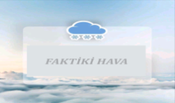 Fevralın 28-i saat 12:00-a olan faktiki hava