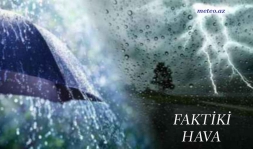 Aprelin 4-ü saat 20:00 olan faktiki hava