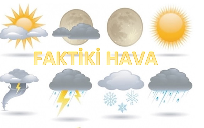 Avqustun 12-si saat 11:00-a olan faktiki hava